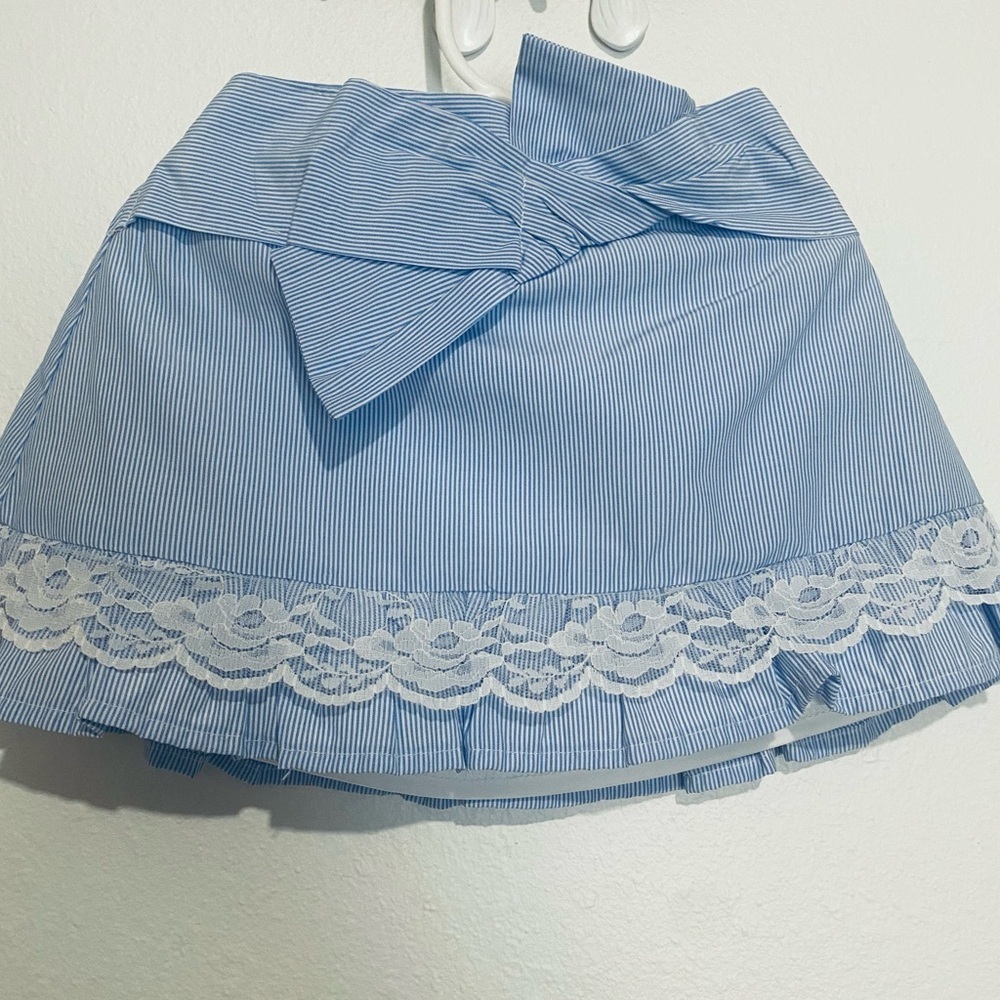 Nicole Miller New York stripe skirt